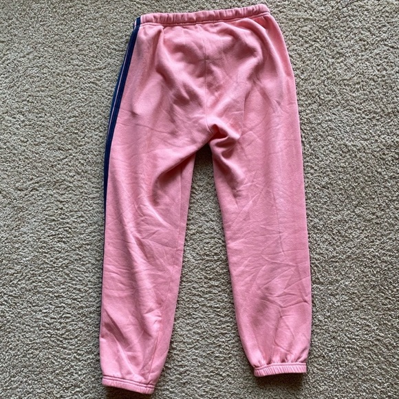 Aviator Nation Pink Five Stripe Sweatpants - Picture 3 of 9